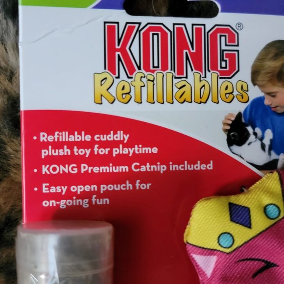 Kong Cat Toy Refillable s SPOILED w/ Catnip ... New! - Picture 2 of 2